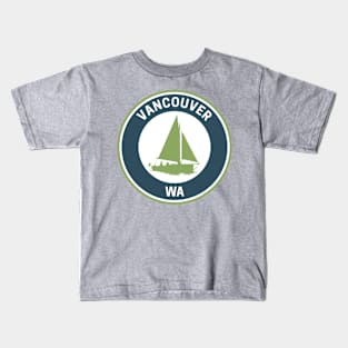 Vintage Vancouver Washington Kids T-Shirt